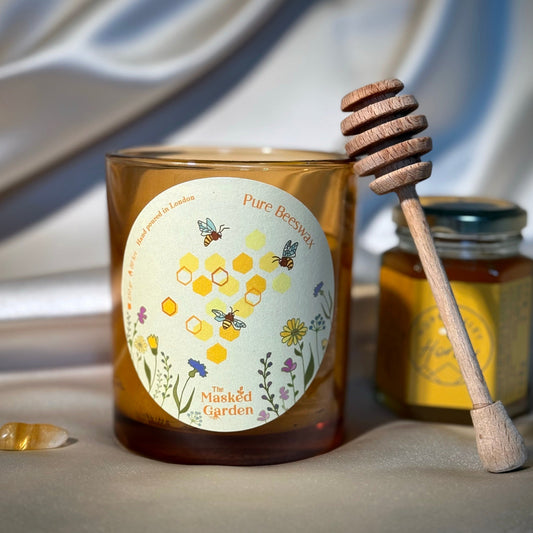 Our first Beeswax candle is here!